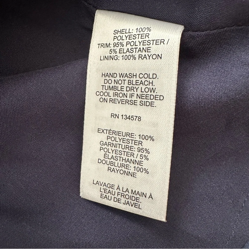 Vineyard Vines Girls' Collared Taffeta Holiday Dress Size M